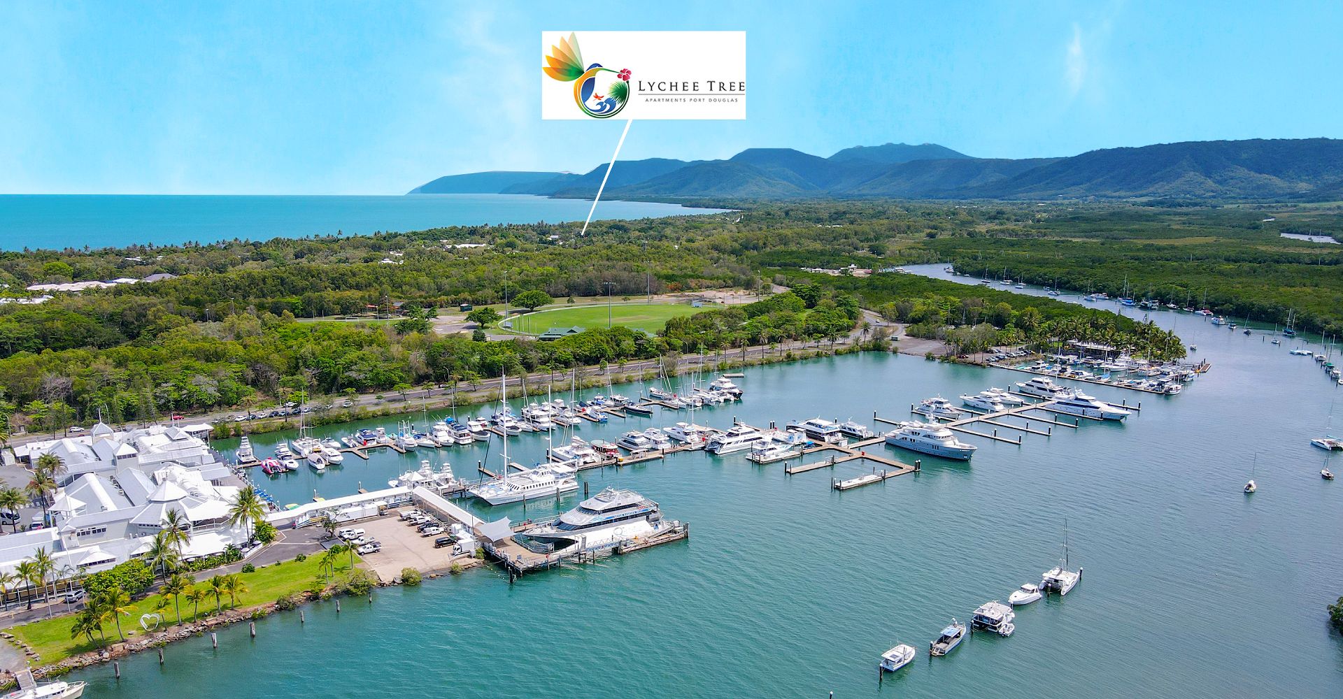 Port Douglas Accommodation Aerial